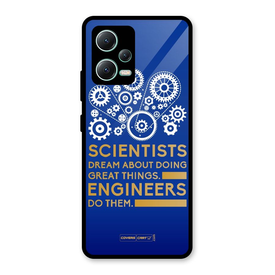 Engineer Glass Back Case for Redmi Note 12 5G