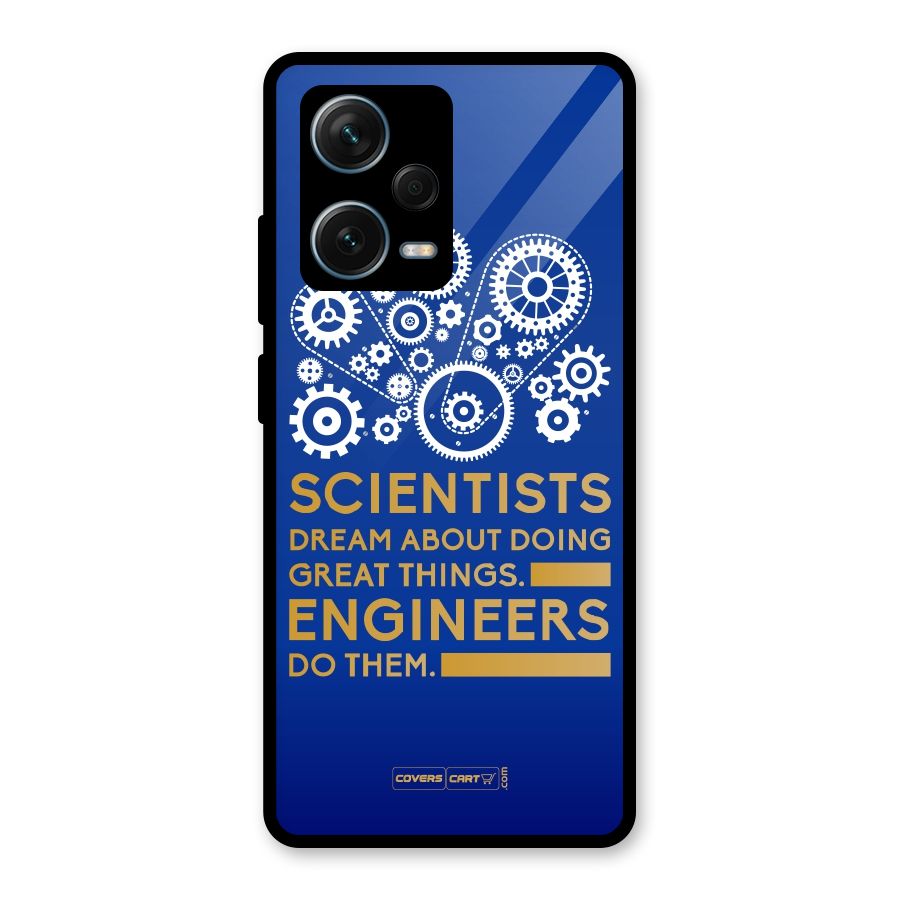 Engineer Glass Back Case for Redmi Note 12 Pro Plus 5G