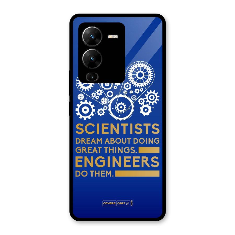 Engineer Glass Back Case for Vivo V25 Pro