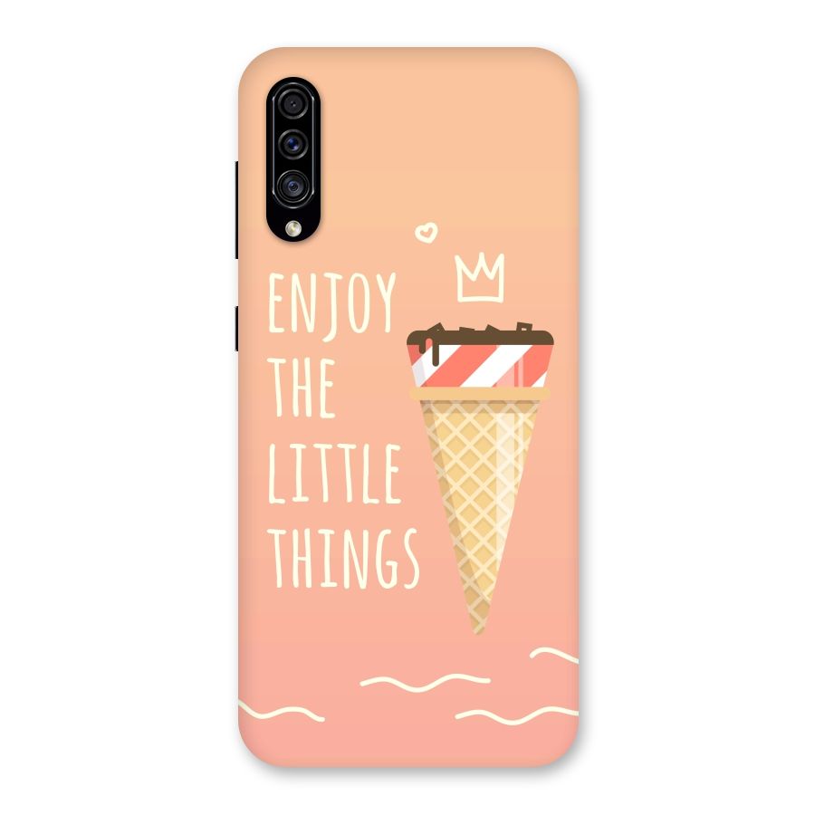 Enjoy the Little Things Back Case for Galaxy A30s