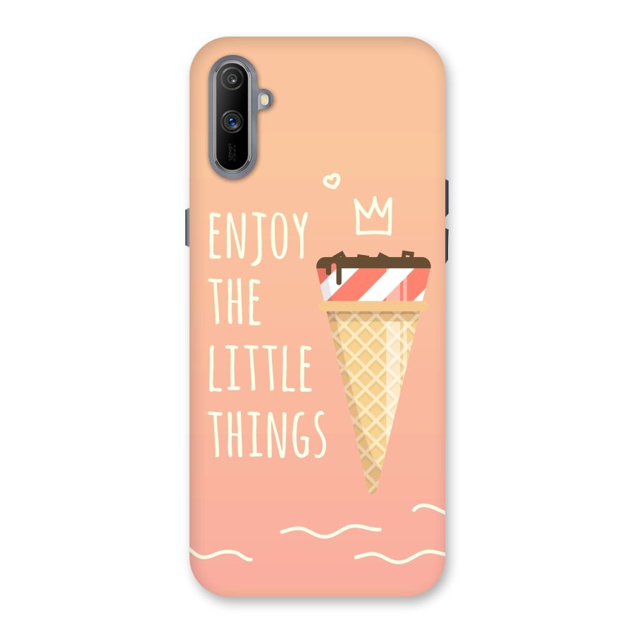 Enjoy the Little Things Back Case for Realme C3