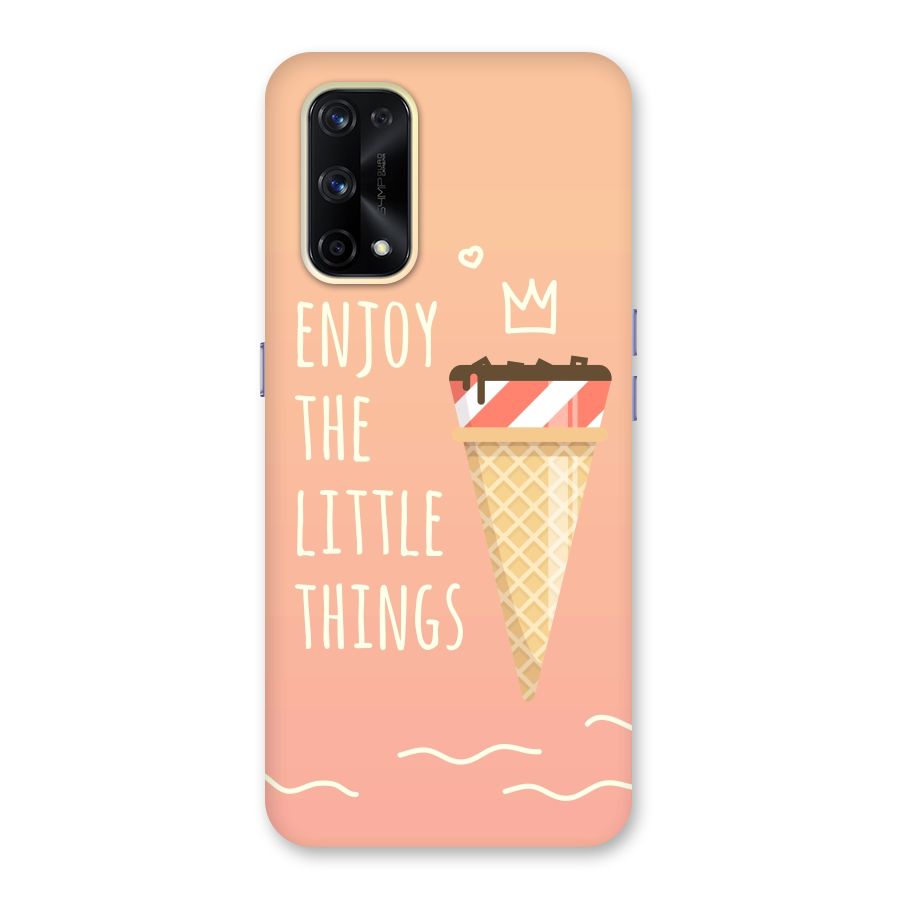 Enjoy the Little Things Glass Back Case for Realme X7 Pro