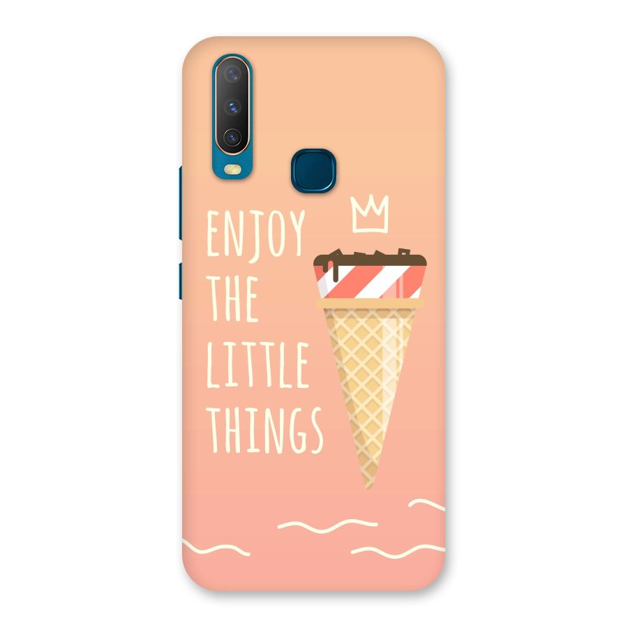 Enjoy the Little Things Back Case for Vivo U10