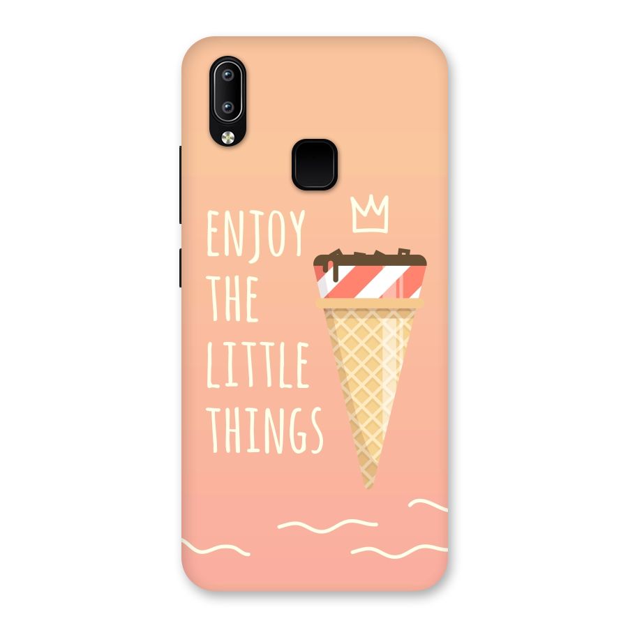 Enjoy the Little Things Back Case for Vivo Y93