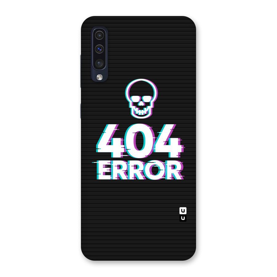 Error 404 Skull Back Case for Galaxy A50s