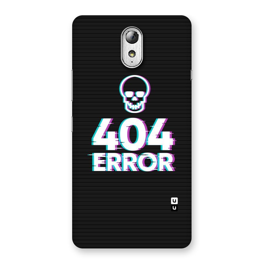 Error 404 Skull Back Case for Lenovo Vibe P1M
