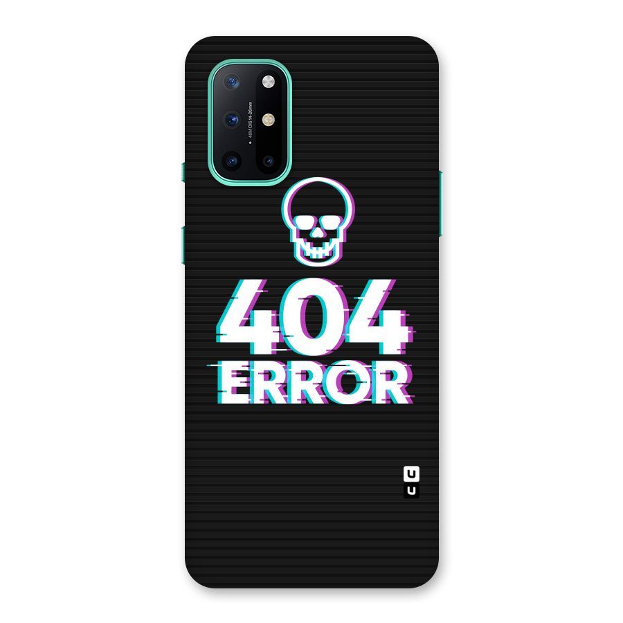 Error 404 Skull Back Case for OnePlus 8T