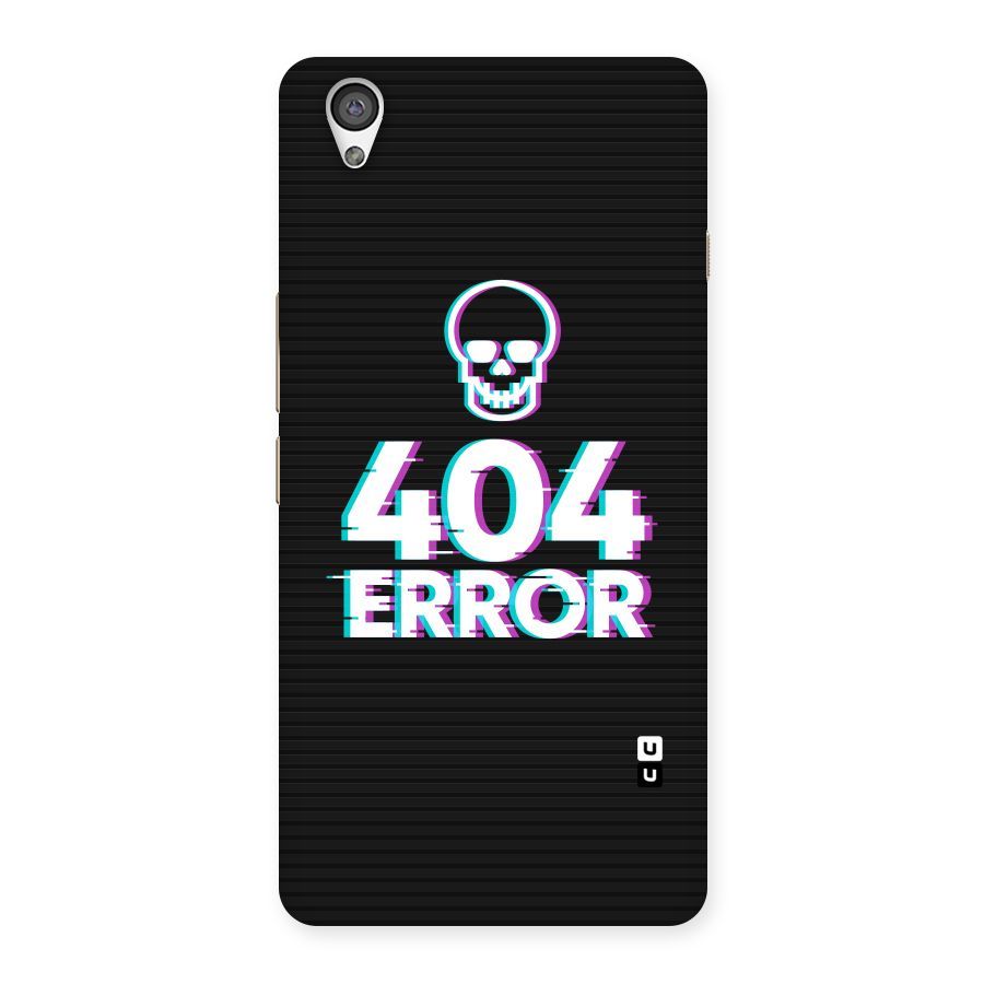Error 404 Skull Back Case for OnePlus X
