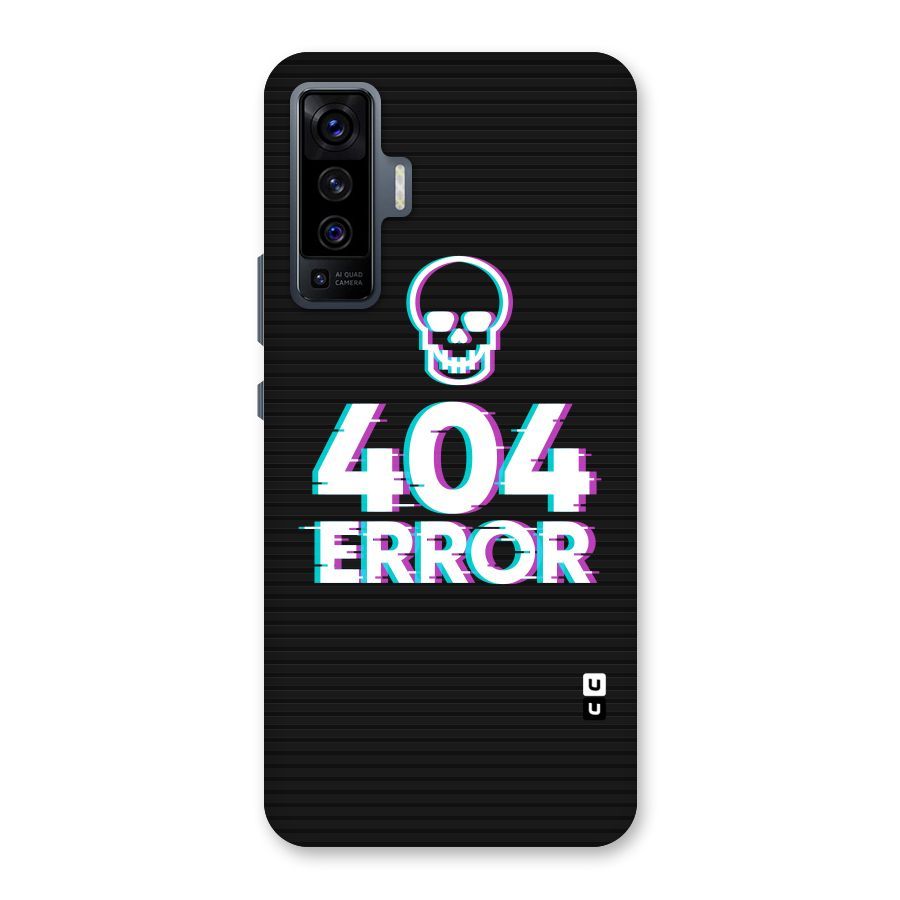Error 404 Skull Back Case for Vivo X50