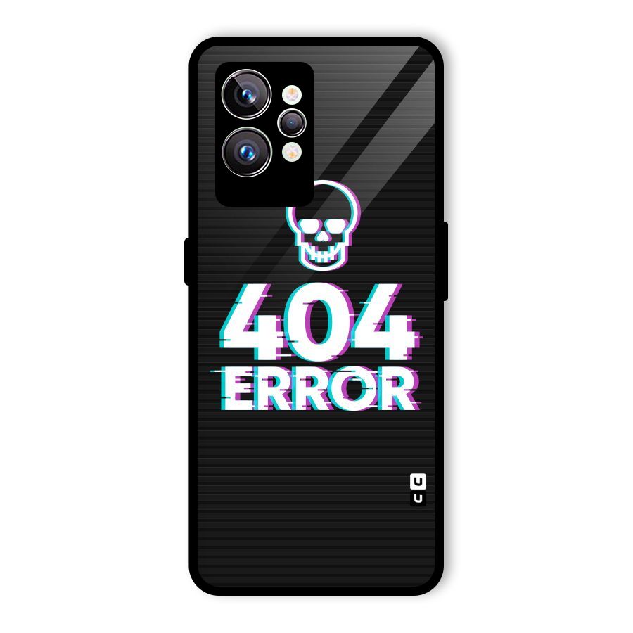 Error 404 Skull Glass Back Case for Realme GT2 Pro