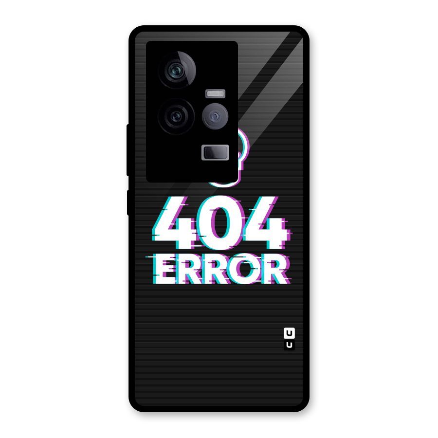 Error 404 Skull Glass Back Case for Vivo iQOO 11 5G