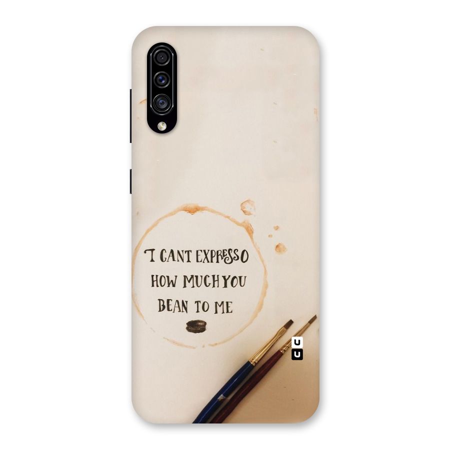Espresso Bean Back Case for Galaxy A30s
