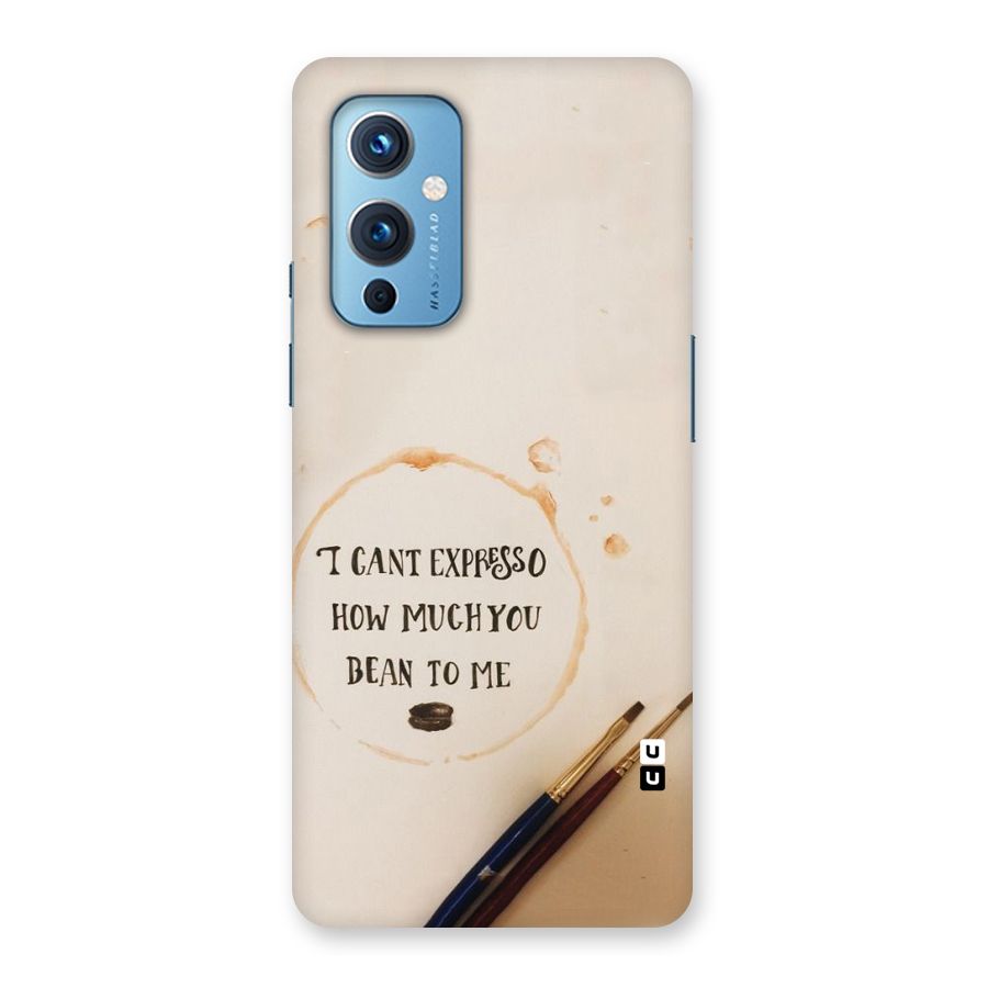 Espresso Bean Back Case for OnePlus 9