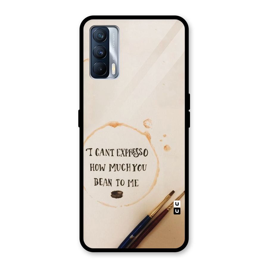 Espresso Bean Glass Back Case for Realme X7