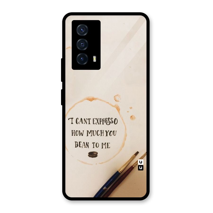 Espresso Bean Glass Back Case for Vivo iQOO Z5
