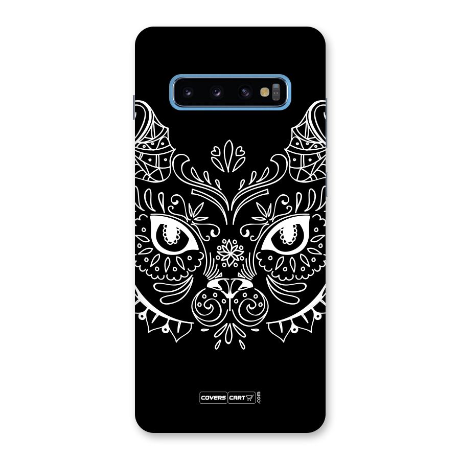 Ethnic Cat Design Back Case for Galaxy S10 Plus