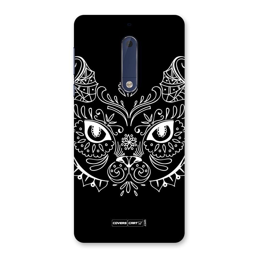 Ethnic Cat Design Back Case for Nokia 5