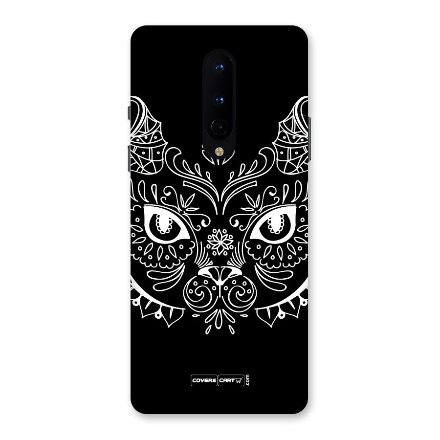 Ethnic Cat Design Back Case for OnePlus 8