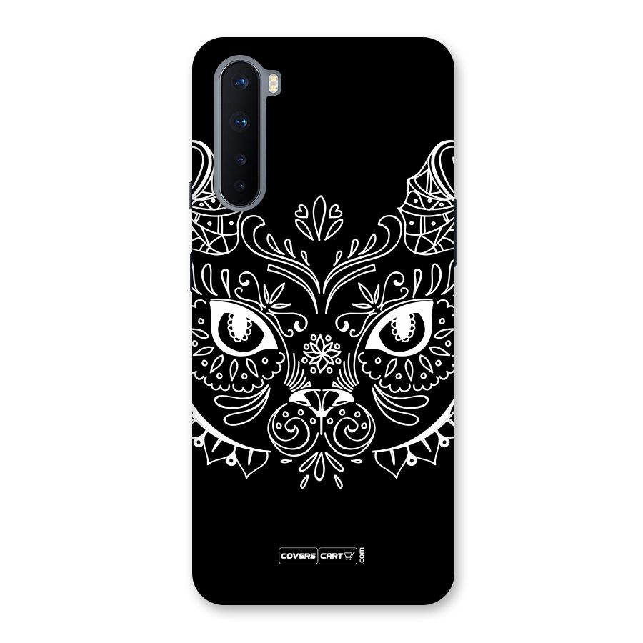 Ethnic Cat Design Back Case for OnePlus Nord