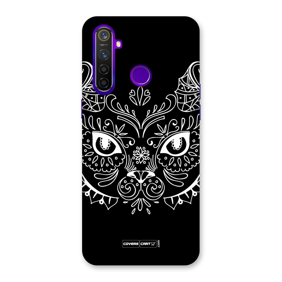 Ethnic Cat Design Back Case for Realme 5 Pro
