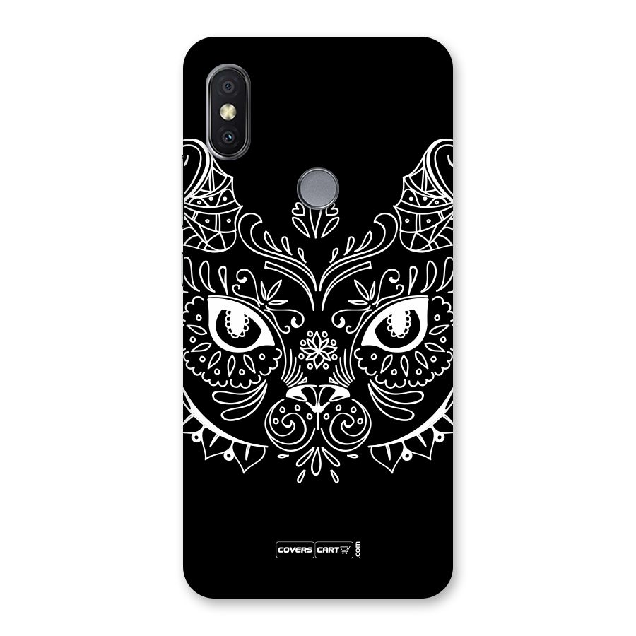 Ethnic Cat Design Back Case for Redmi Y2