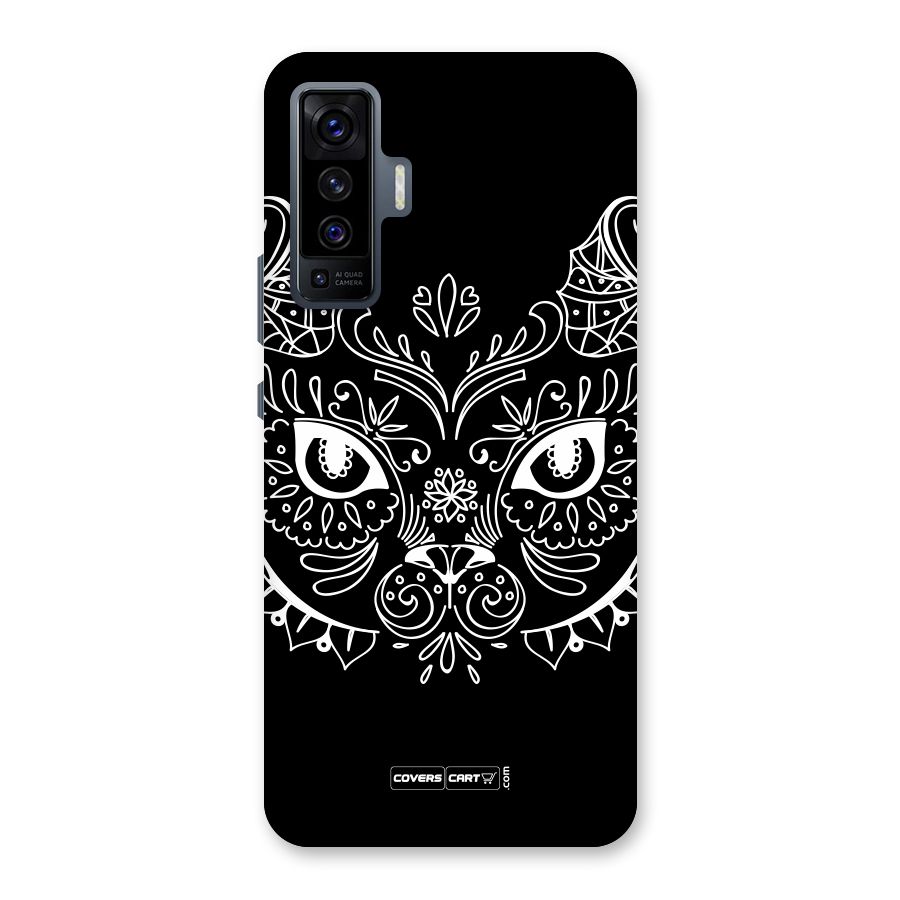 Ethnic Cat Design Back Case for Vivo X50