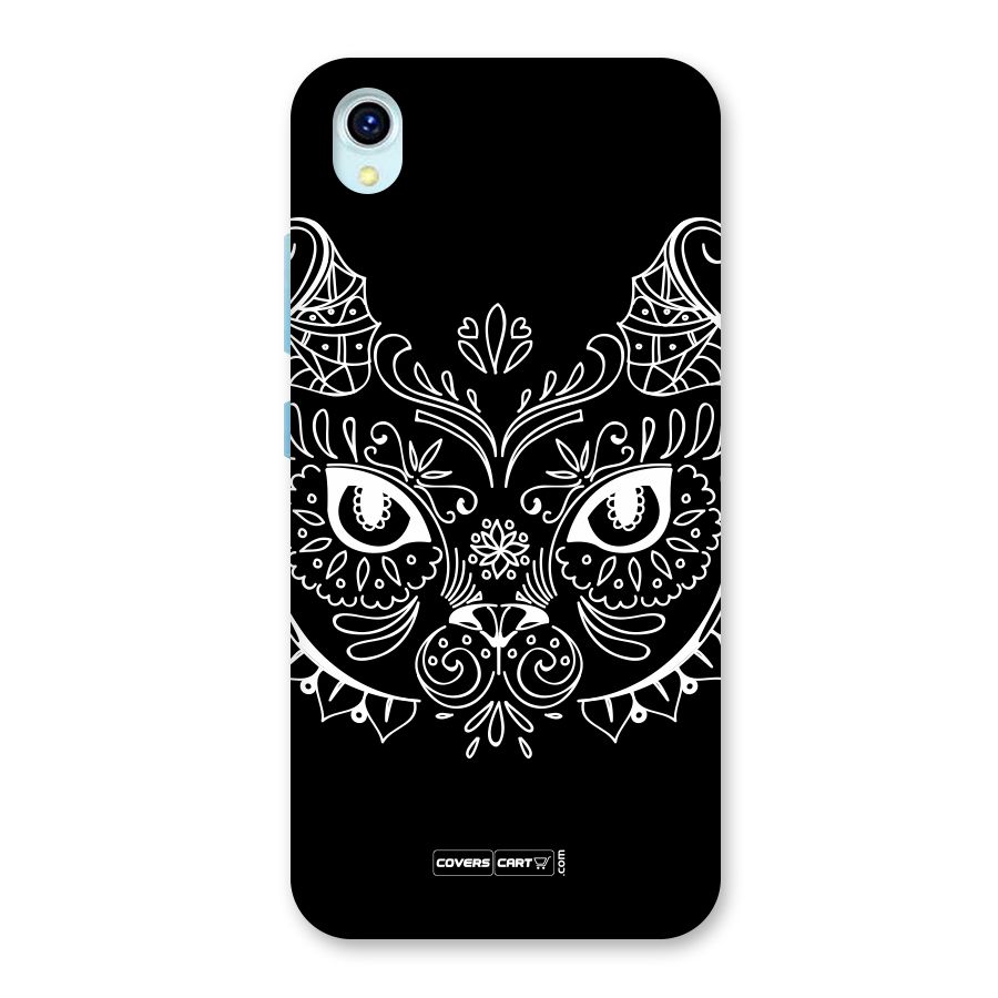 Ethnic Cat Design Back Case for Vivo Y1s