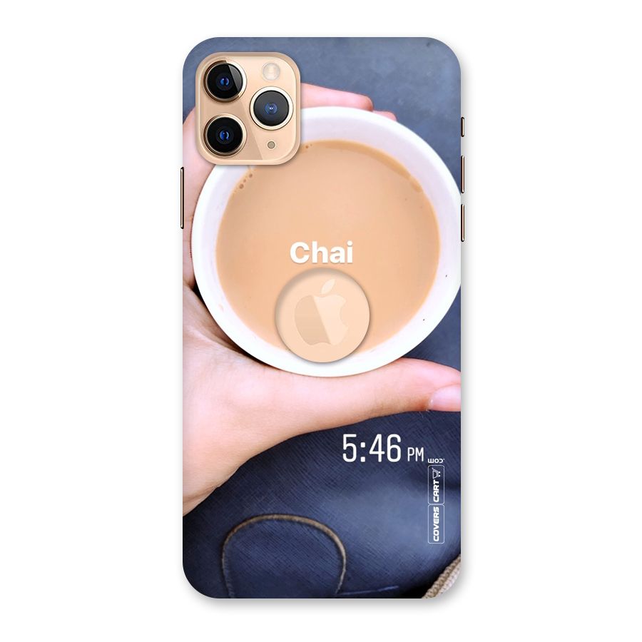 Evening Tea Back Case for iPhone 11 Pro Max Logo Cut