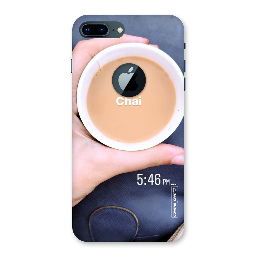 Evening Tea Back Case for iPhone 7 Plus Logo Cut