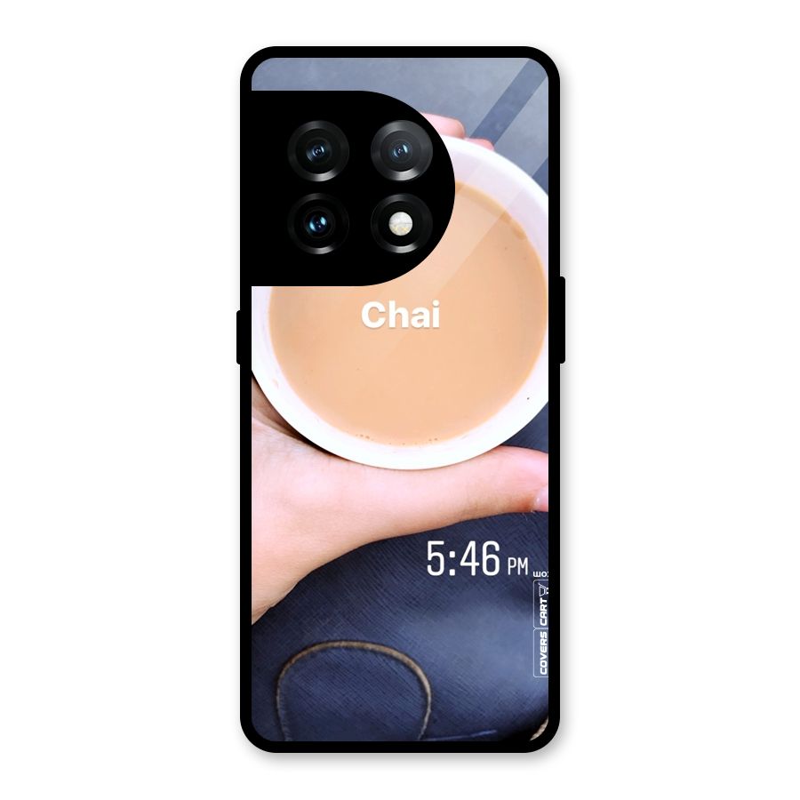 Evening Tea Glass Back Case for OnePlus 11