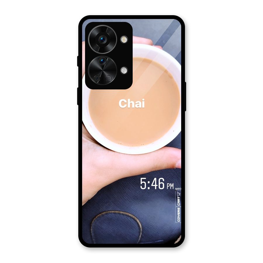Evening Tea Glass Back Case for OnePlus Nord 2T
