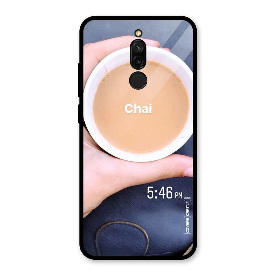 Evening Tea Glass Back Case for Redmi 8