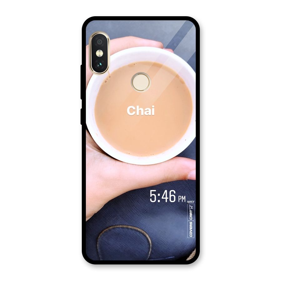 Evening Tea Glass Back Case for Redmi Note 5 Pro