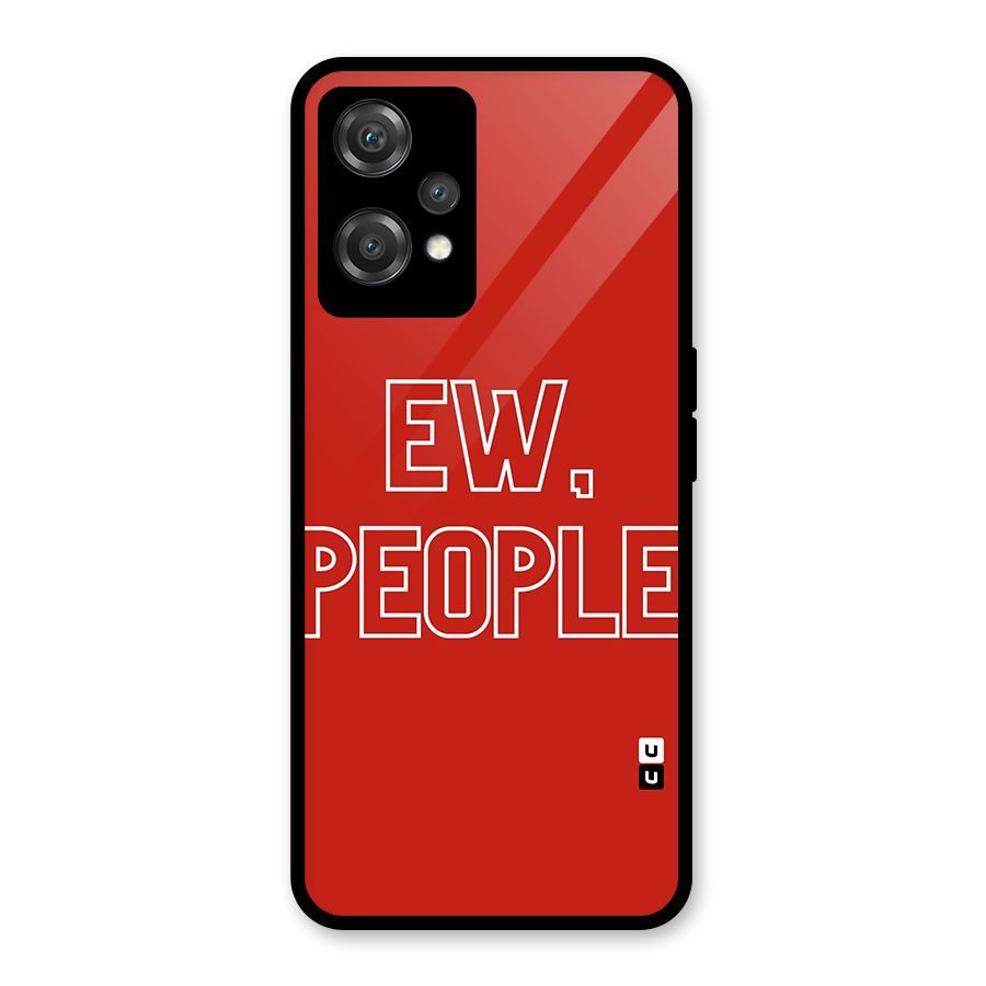 Ew People Glass Back Case for OnePlus Nord CE 2 Lite 5G