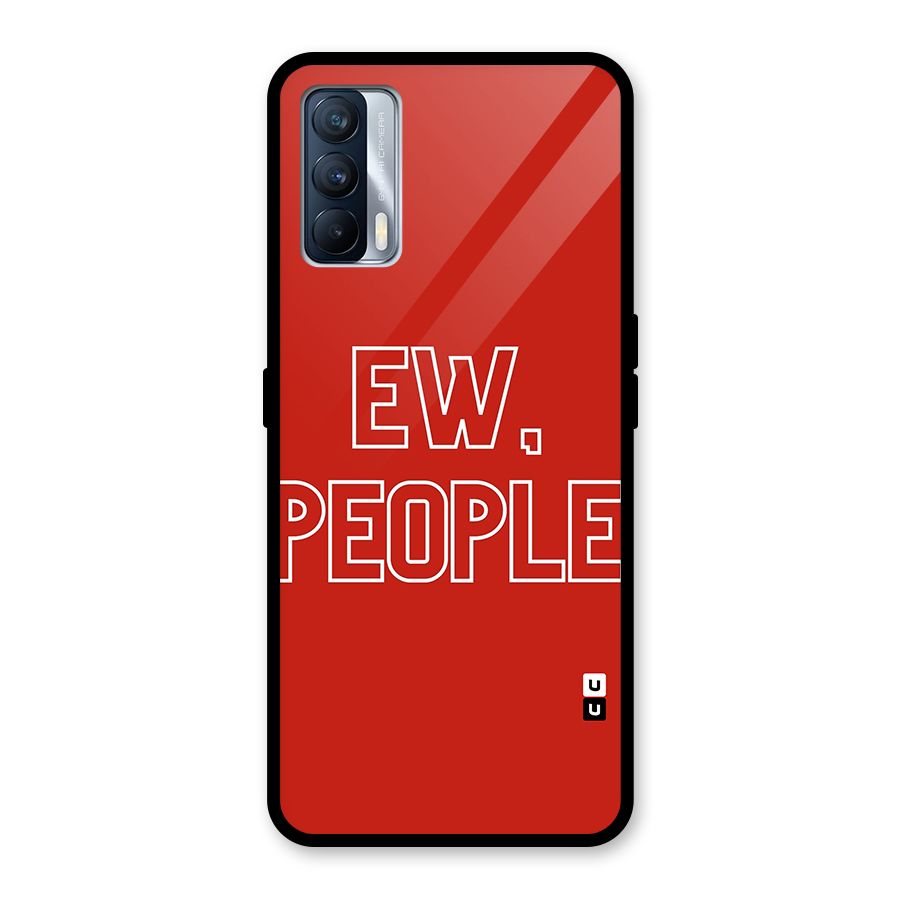 Ew People Glass Back Case for Realme X7