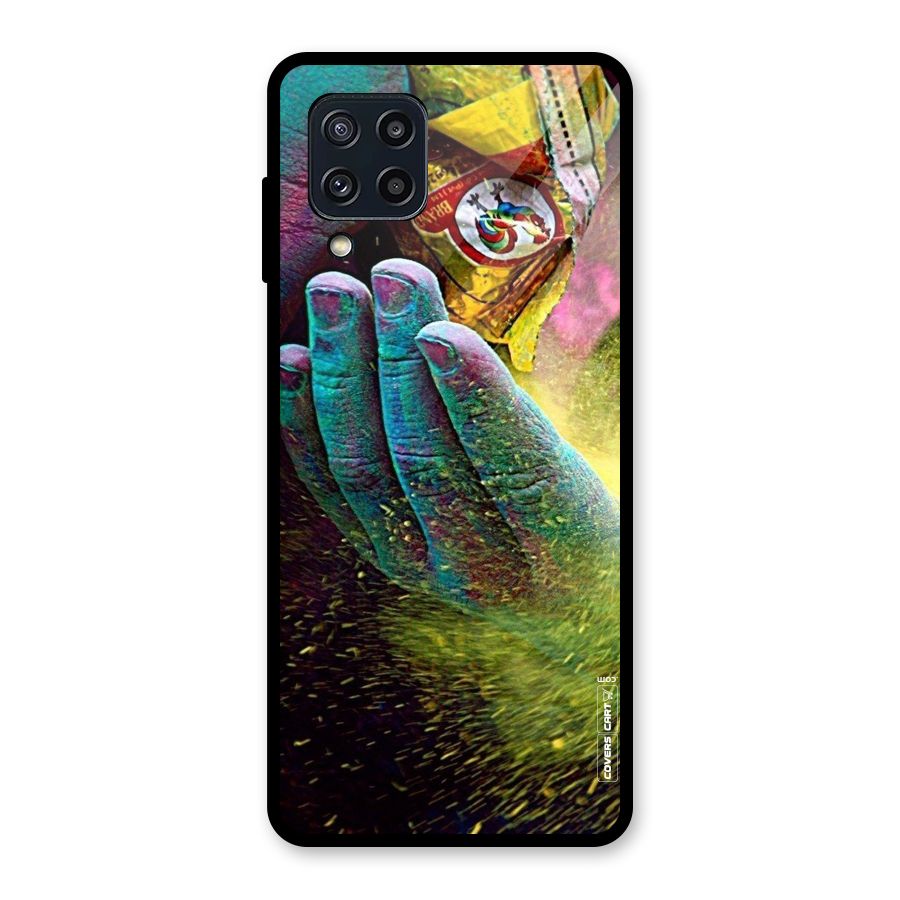 Exotic Colours Glass Back Case for Galaxy M32
