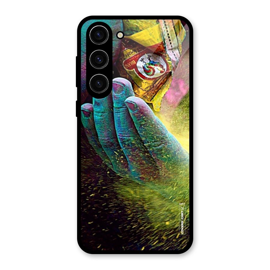 Exotic Colours Glass Back Case for Galaxy S23 Plus