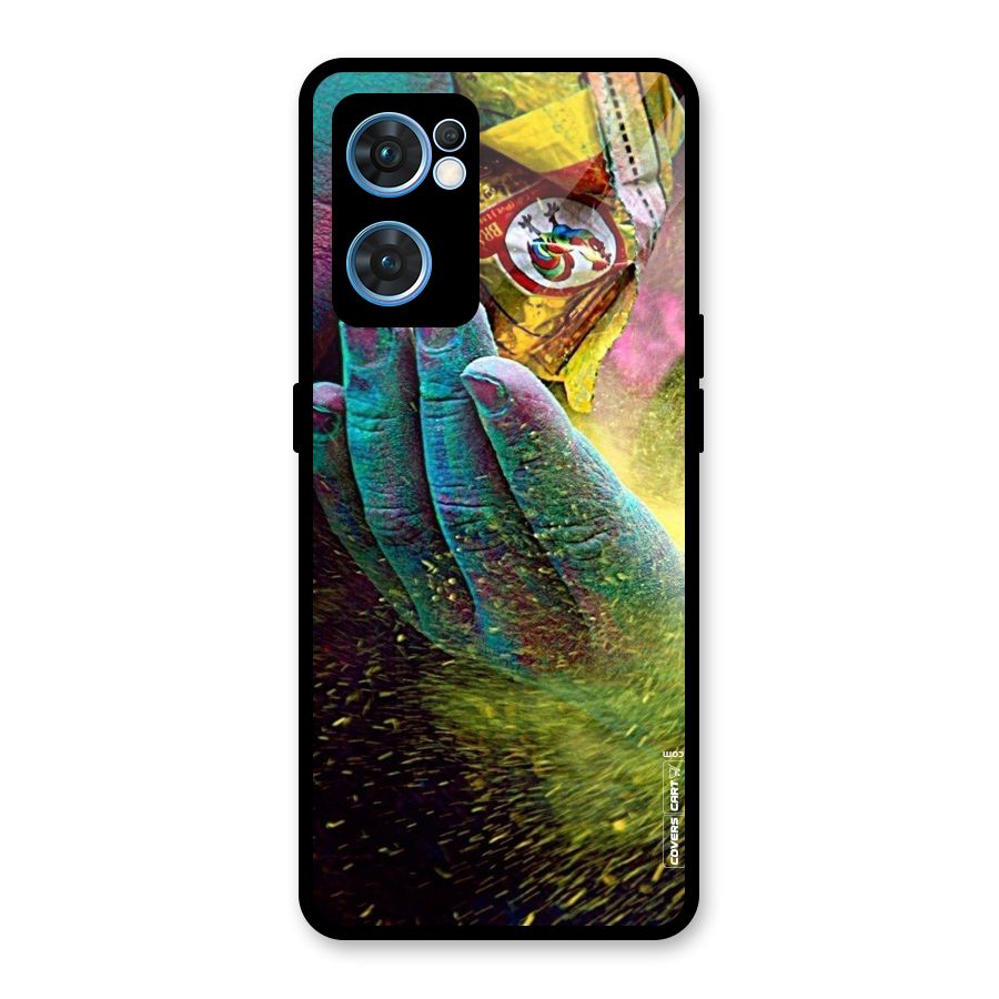 Exotic Colours Glass Back Case for Oppo Reno7 5G