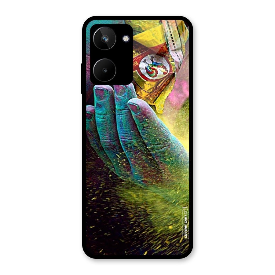 Exotic Colours Glass Back Case for Realme 10