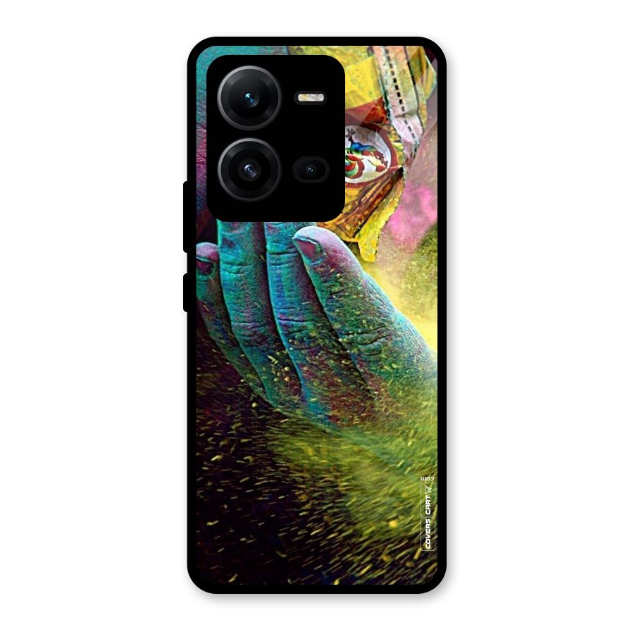 Exotic Colours Glass Back Case for Vivo V25