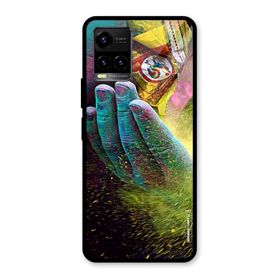 Exotic Colours Glass Back Case for Vivo Y21A