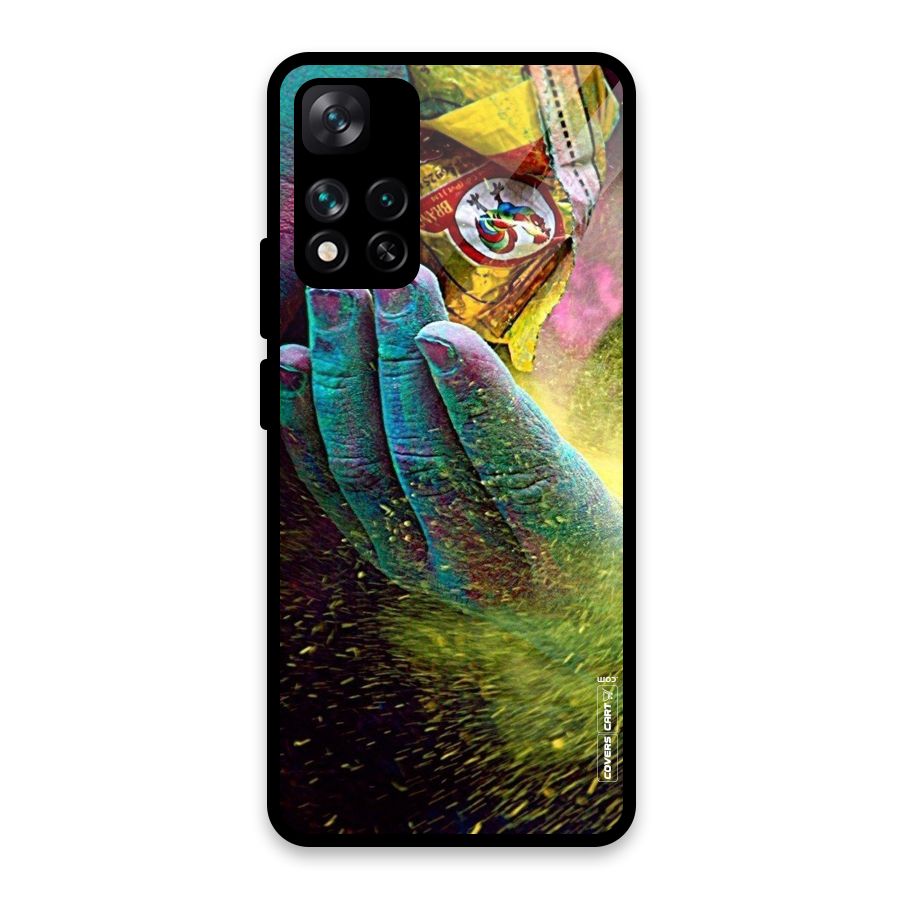 Exotic Colours Glass Back Case for Xiaomi 11i HyperCharge 5G