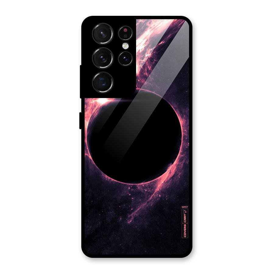 Exotic Design Glass Back Case for Galaxy S21 Ultra 5G
