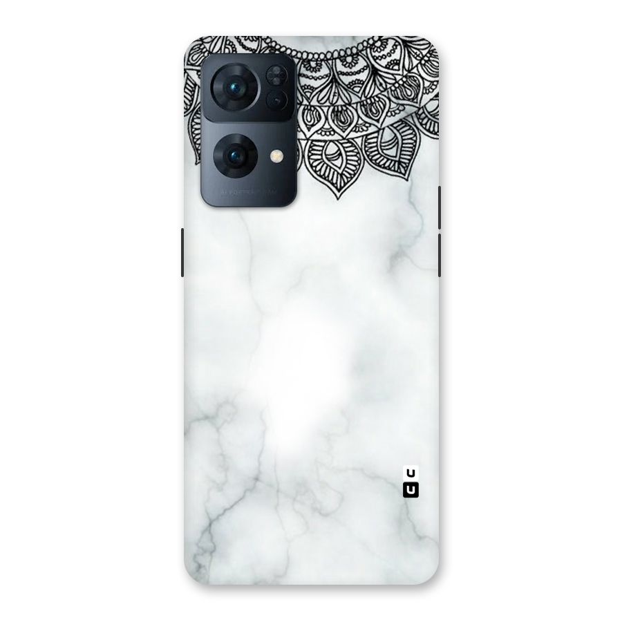 Exotic Marble Pattern Back Case for Oppo Reno7 Pro 5G