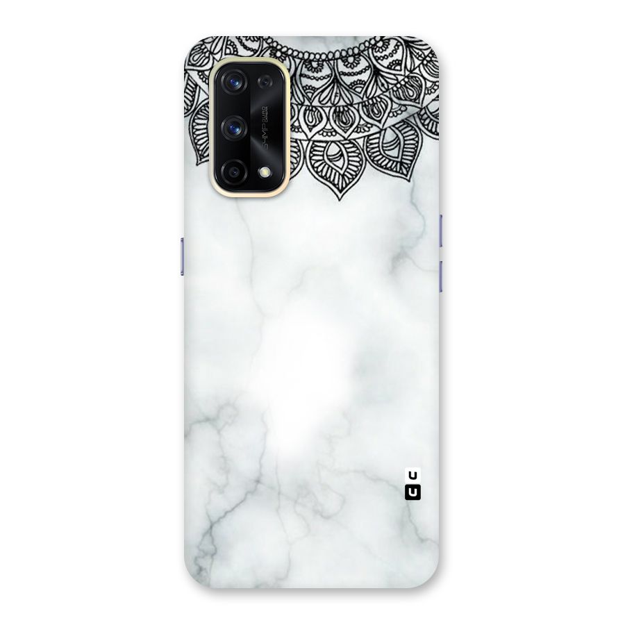 Exotic Marble Pattern Glass Back Case for Realme X7 Pro