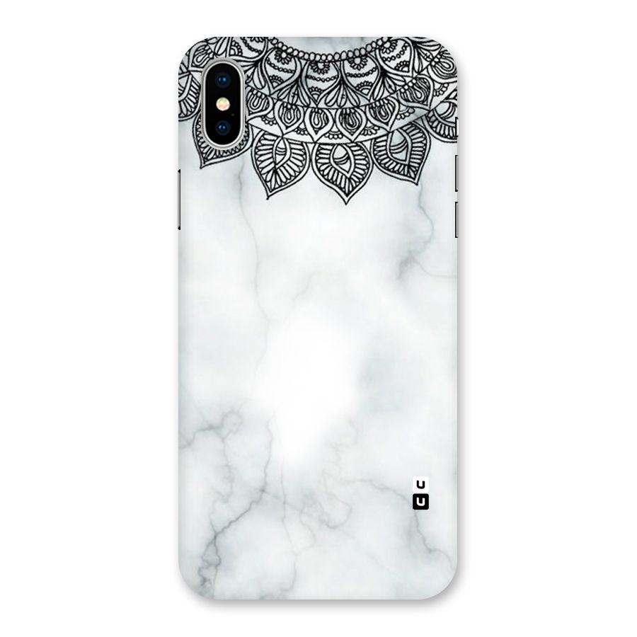 Exotic Marble Pattern Back Case for iPhone X