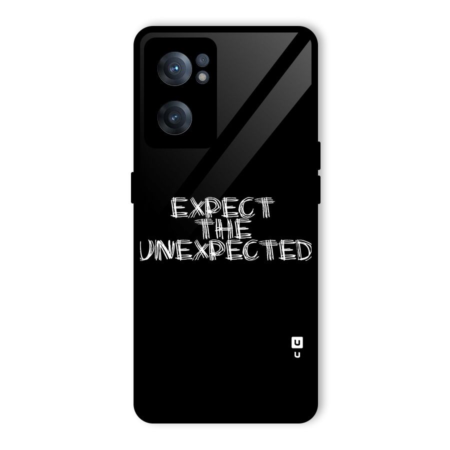 Expect The Unexpected Glass Back Case for OnePlus Nord CE 2 5G