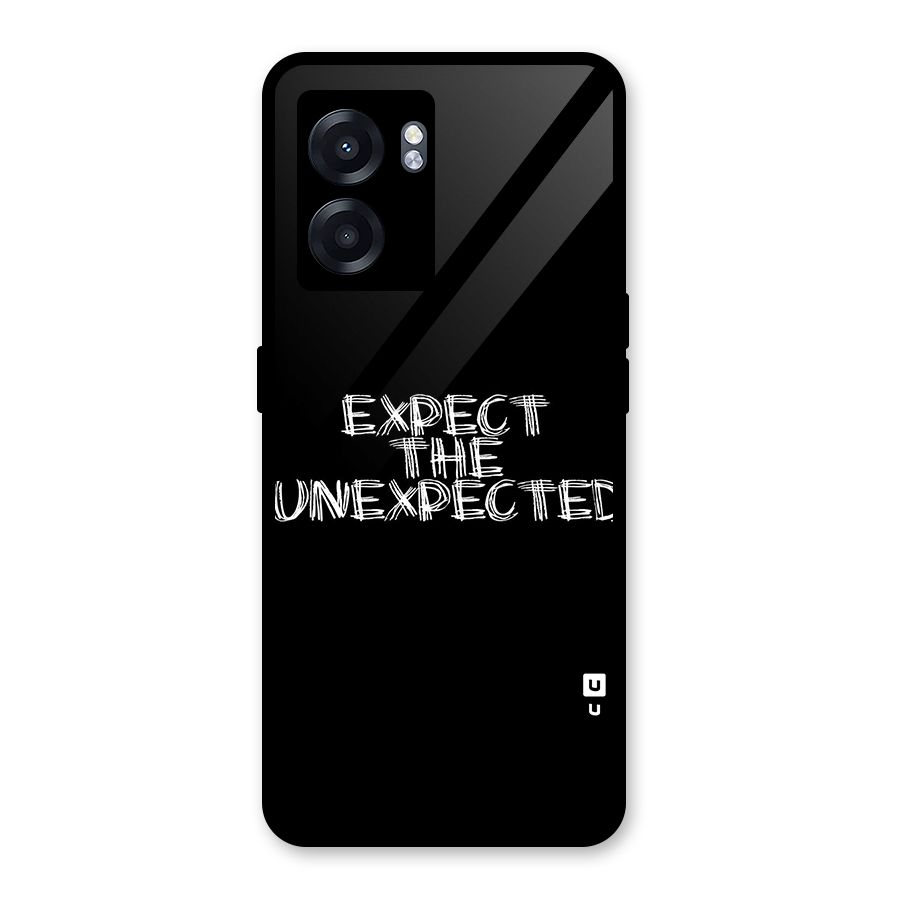 Expect The Unexpected Glass Back Case for Realme Narzo 50 5G