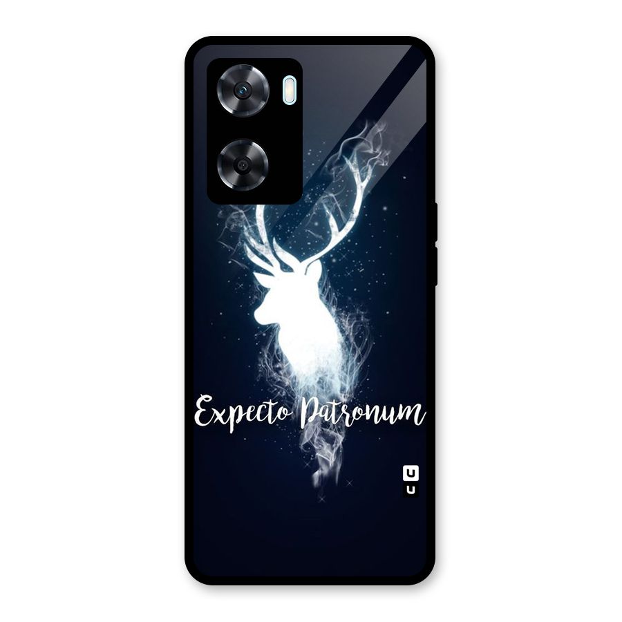 Expected Wish Glass Back Case for Oppo A77