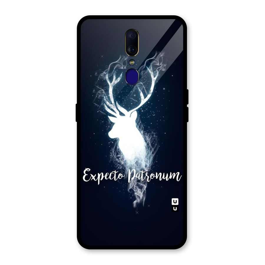 Expected Wish Glass Back Case for Oppo F11